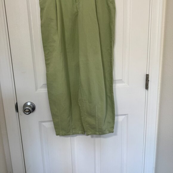 NEW ANTHROPOLOGIE PILCRO The Breaker Pull On Pants Jeans Sage Green Moss 26 - Picture 9 of 9